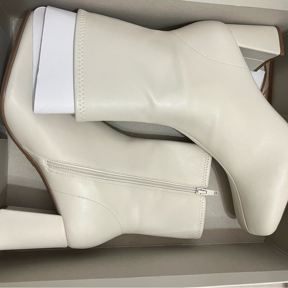 a new day Shoes - Winter white stretch boots